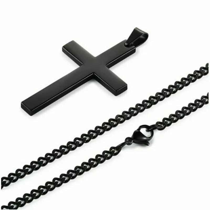Cross Pendant Chain Necklace