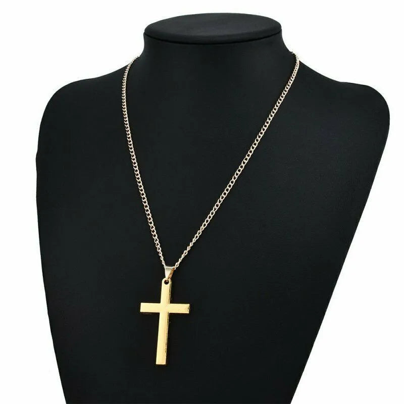 Cross Pendant Chain Necklace