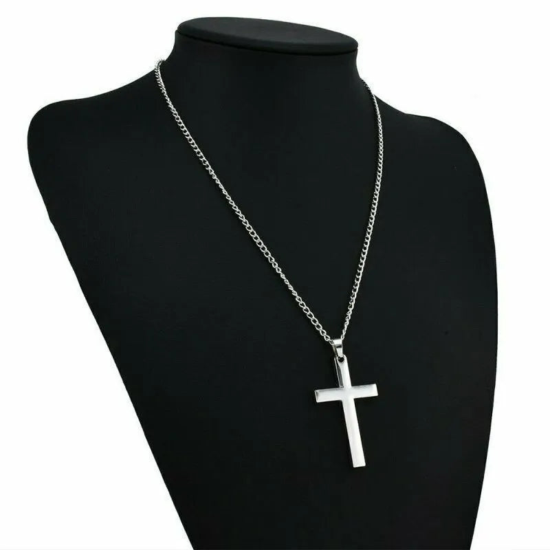 Cross Pendant Chain Necklace