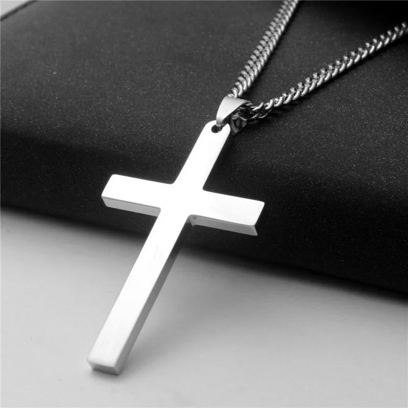 Cross Pendant Chain Necklace